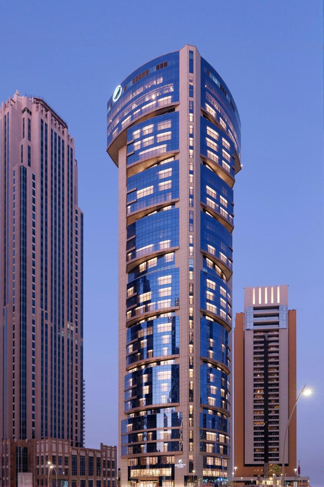 Element By Westin West Bay Doha Hotell Exteriör bild The hotel in 2014